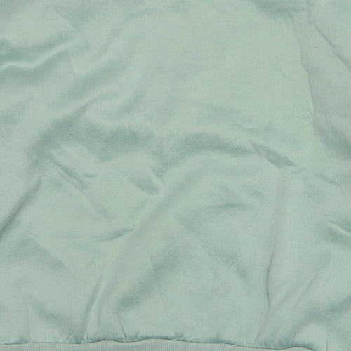 SheIn Womens Green Polyester Pullover Sweatshirt Size L