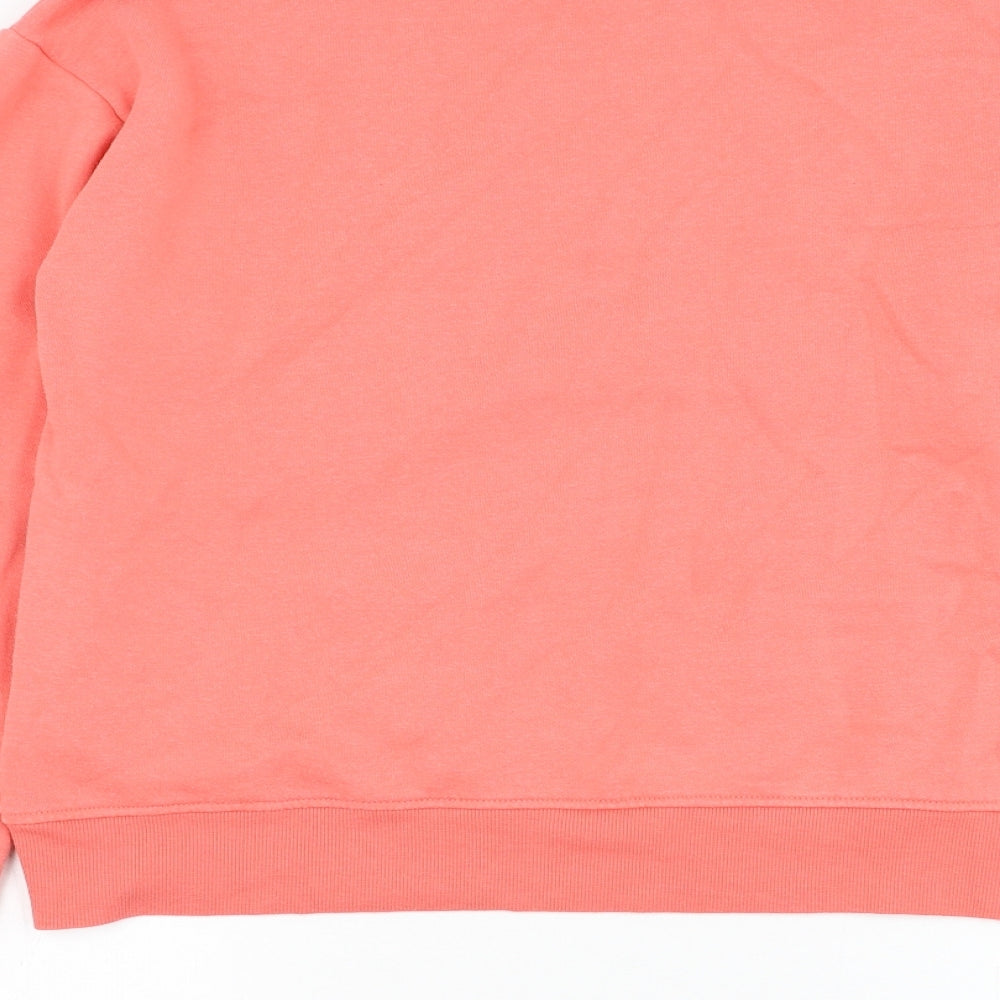 Primark Womens Pink Polyester Pullover Sweatshirt Size 6 Pullover - West coast