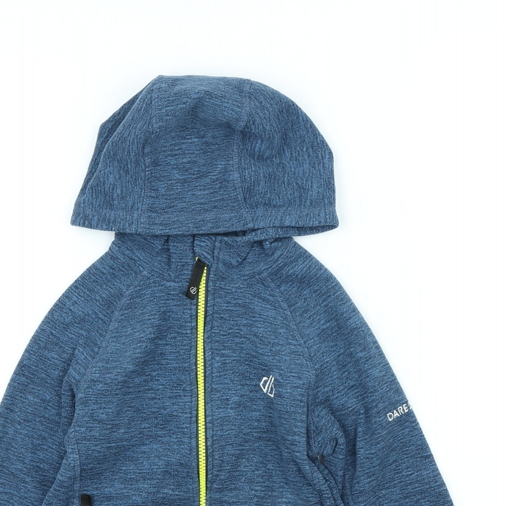 Dare 2B Boys Blue Jacket Size 7-8 Years Zip