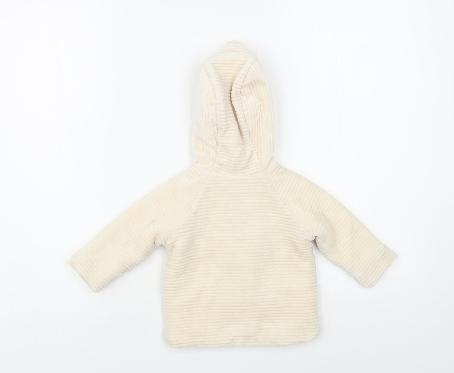 George Girls Pink Basic Jacket Jacket Size 3-6 Months Button