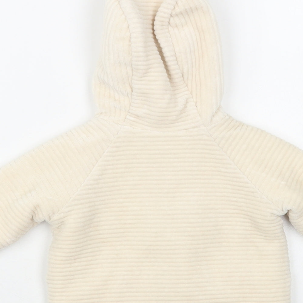 George Girls Pink Basic Jacket Jacket Size 3-6 Months Button
