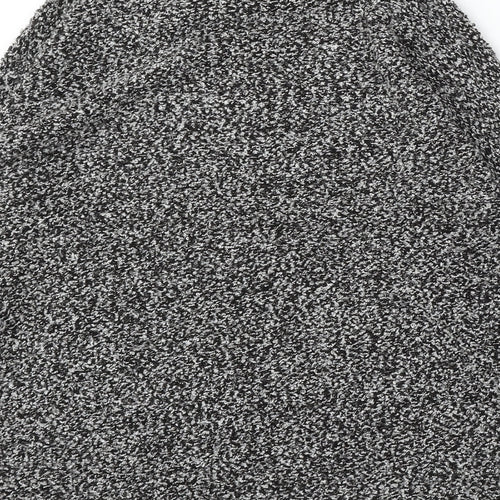 Primark Womens Black Mock Neck Polyester Pullover Jumper Size 12