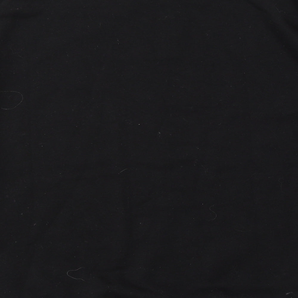 New Look Womens Black Polyester Pullover Sweatshirt Size 14