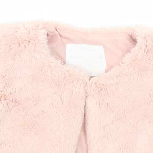 Young Dimension Girls Pink Gilet Jacket Size 2 Years