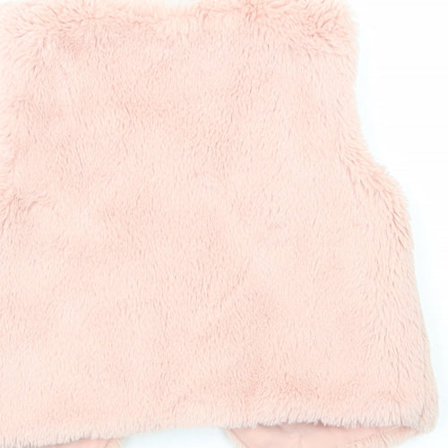 Young Dimension Girls Pink Gilet Jacket Size 2 Years