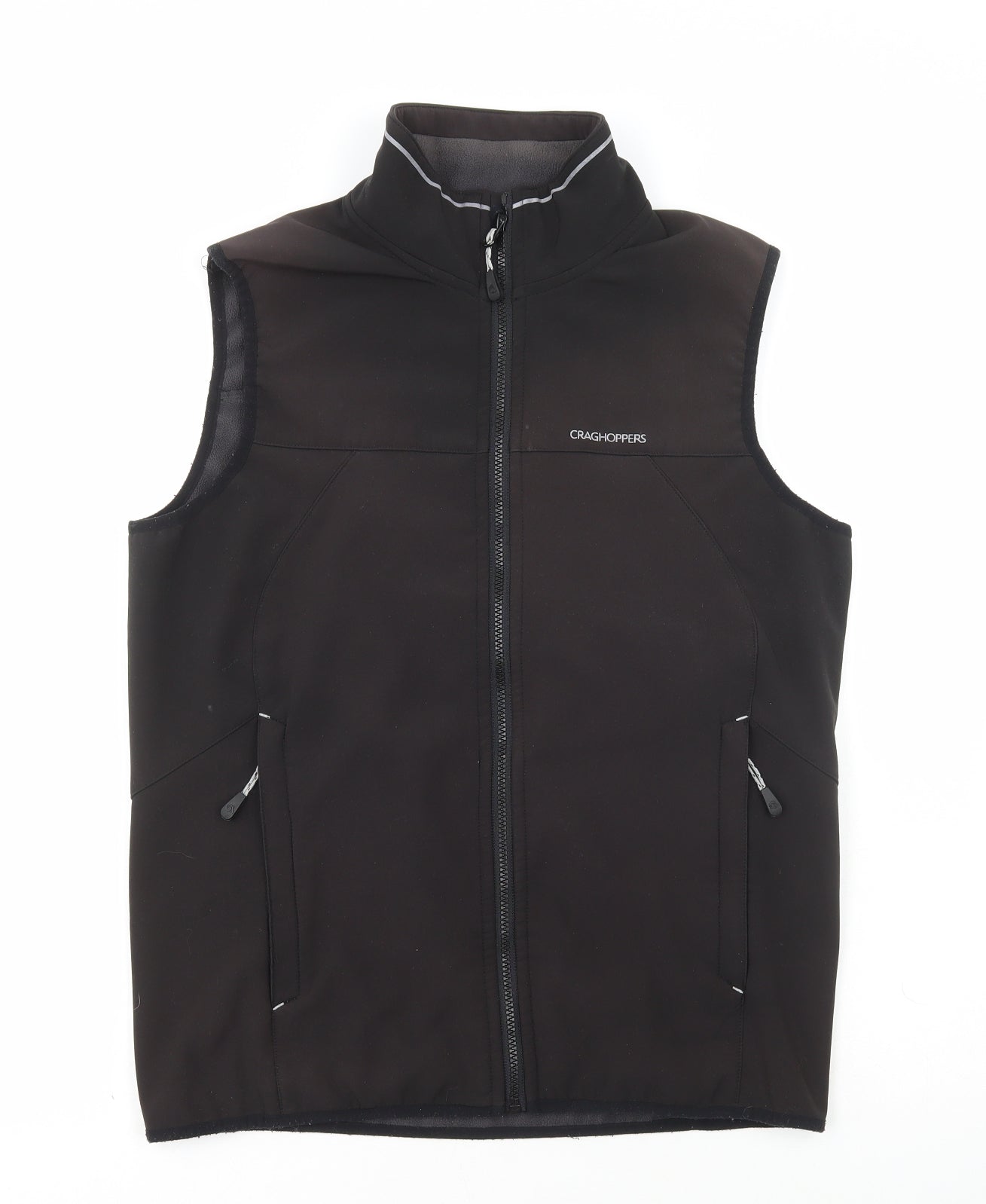 Craghoppers Mens Black Gilet Coat Size S Zip