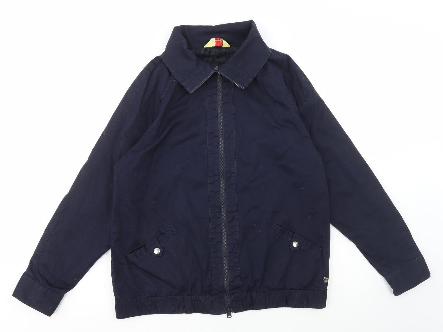 Alice Collins Womens Blue Jacket Coat Size 14 Zip