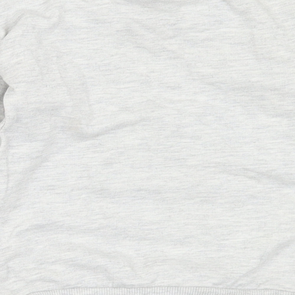 George Girls Grey Cotton Pullover Sweatshirt Size 2-3 Years - Rabbit