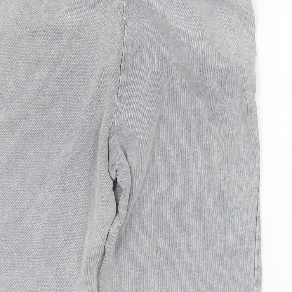 F&F Boys Grey Cotton Sweat Shorts Size 12-13 Years Regular Drawstring
