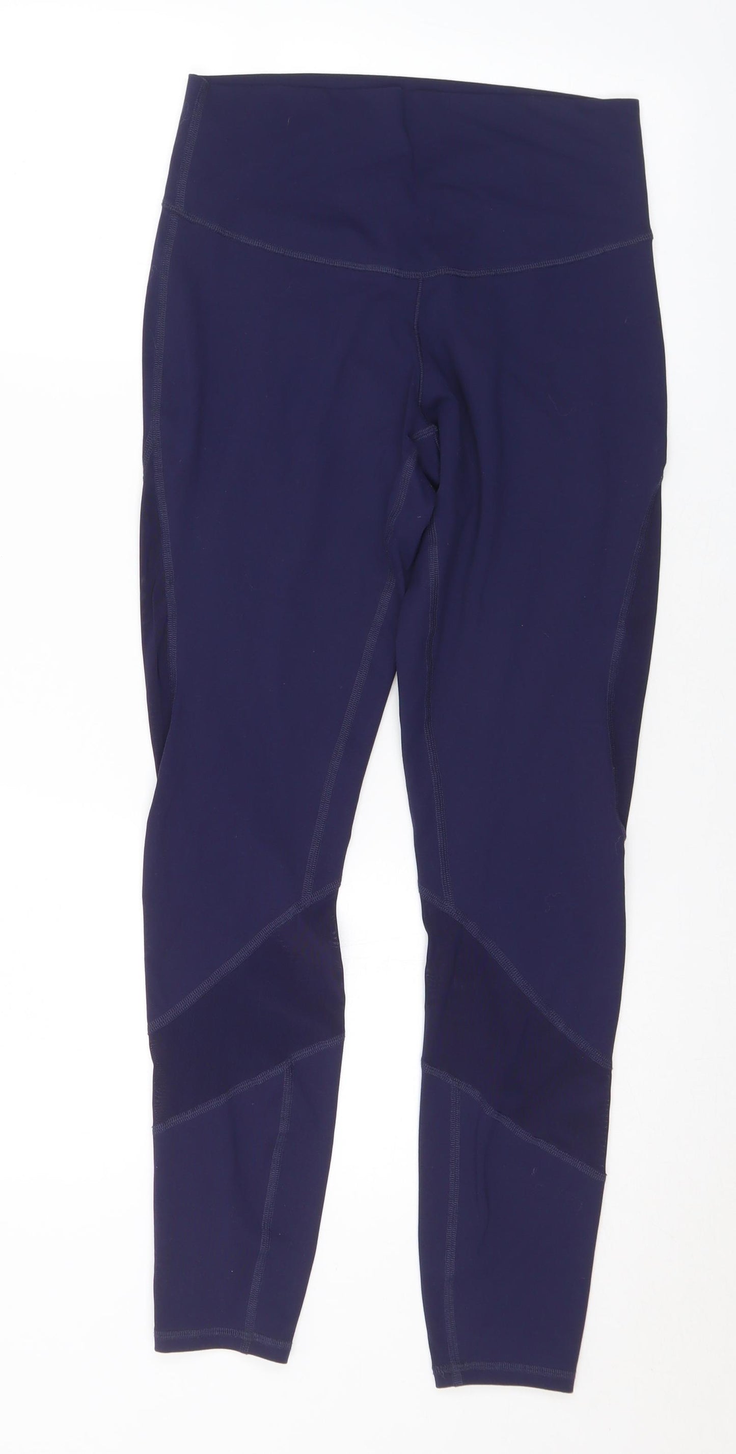 NEXT Womens Blue Nylon Pedal Pusher Leggings Size 12 L28 in Regular