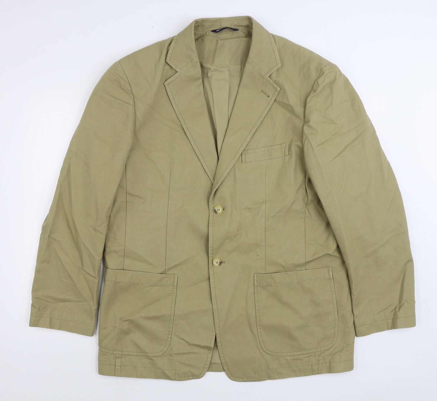 Marks and Spencer Mens Brown Cotton Jacket Suit Jacket Size 42