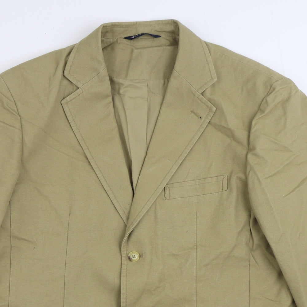 Marks and Spencer Mens Brown Cotton Jacket Suit Jacket Size 42