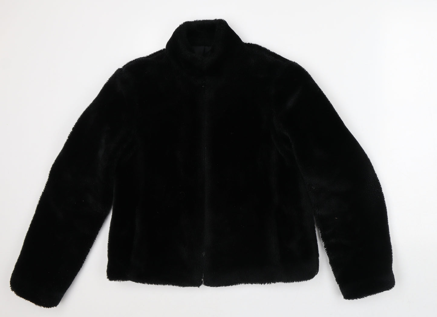 Preworn Womens Black Jacket Size S