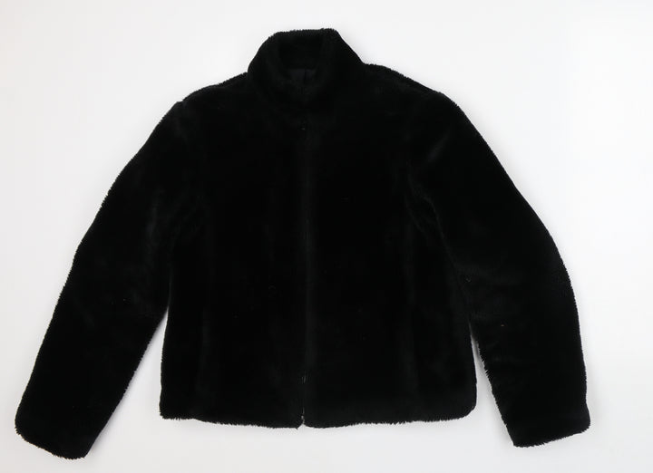 Preworn Womens Black Jacket Size S
