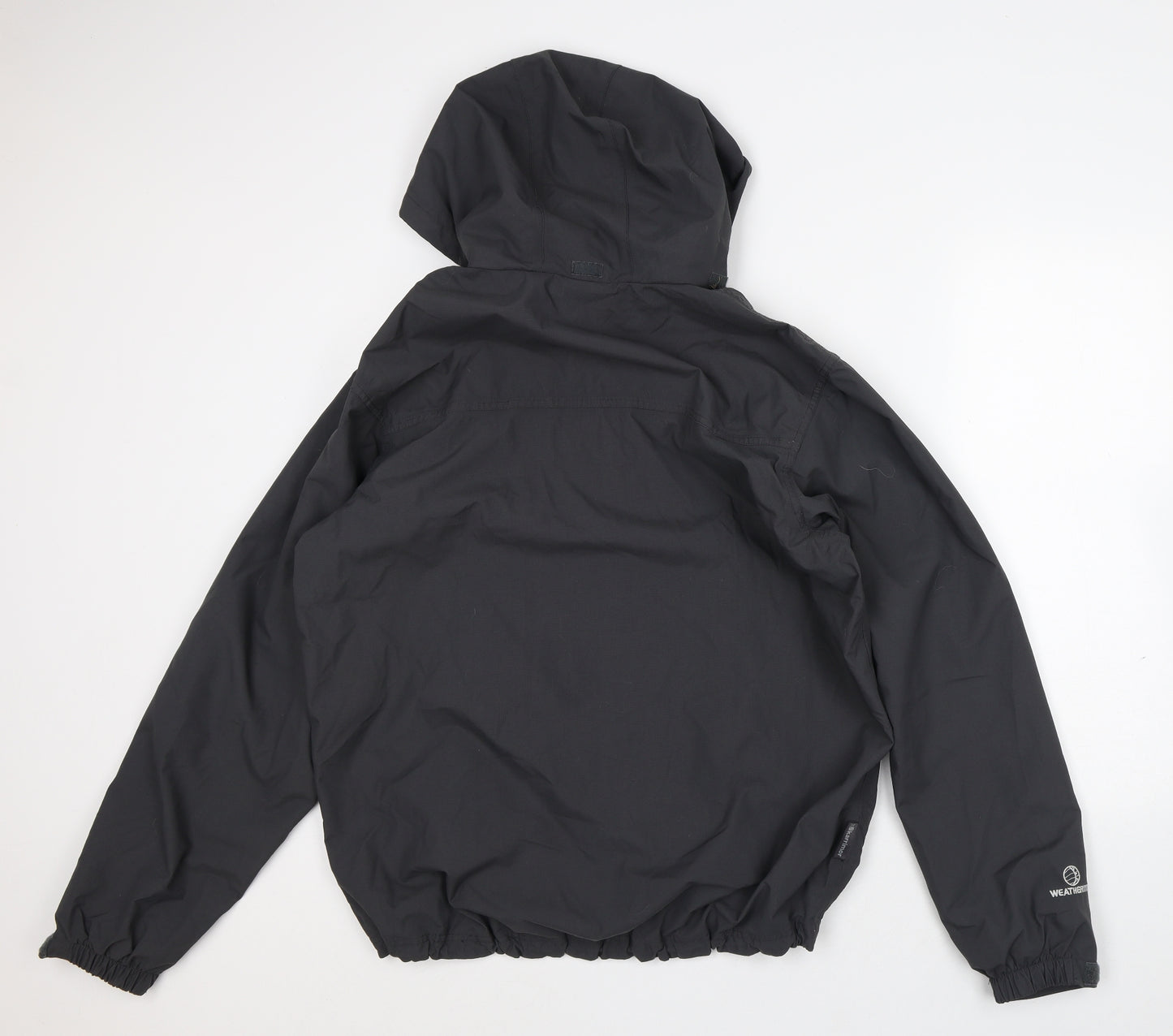 Karrimor Mens Grey Rain Coat Coat Size M Zip