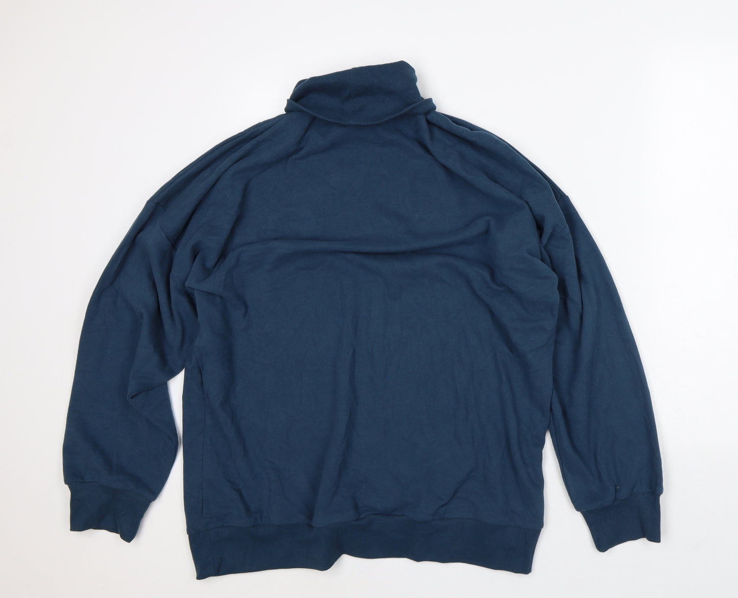 George Womens Green Cotton Pullover Sweatshirt Size 16 - Calm