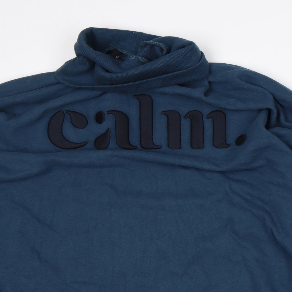 George Womens Green Cotton Pullover Sweatshirt Size 16 - Calm