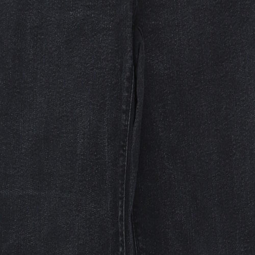 Preworn Womens Black Cotton Skinny Jeans Size 34 in L28 in Regular