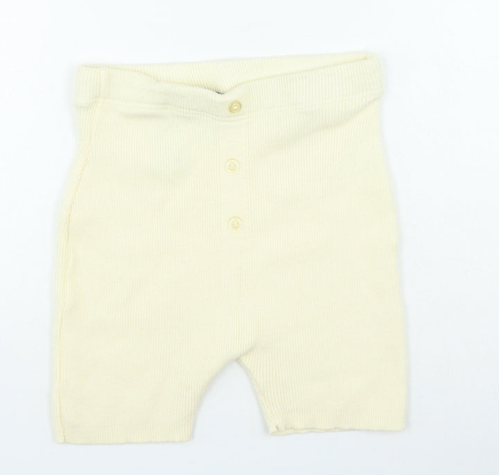PRETTYLITTLETHING Womens Beige Viscose Sweat Shorts Size M L5 in Regular