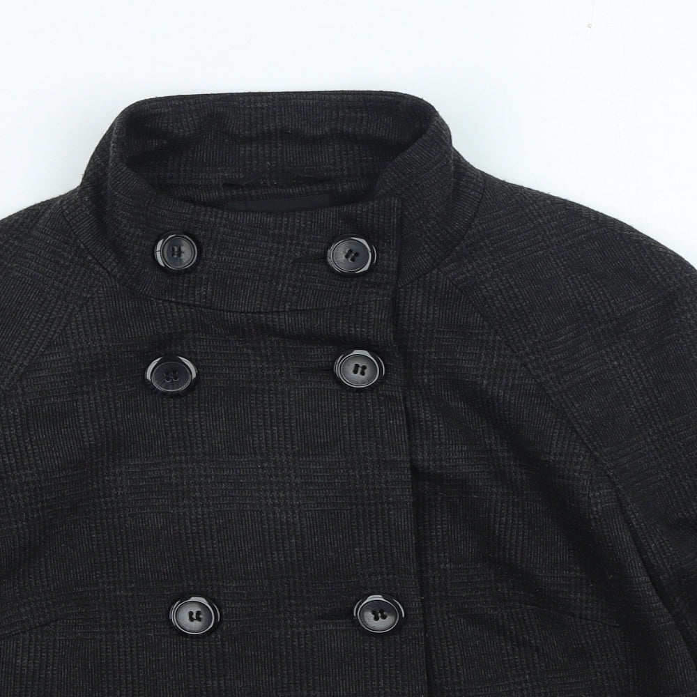 F&F Womens Grey Jacket Size 12 Button