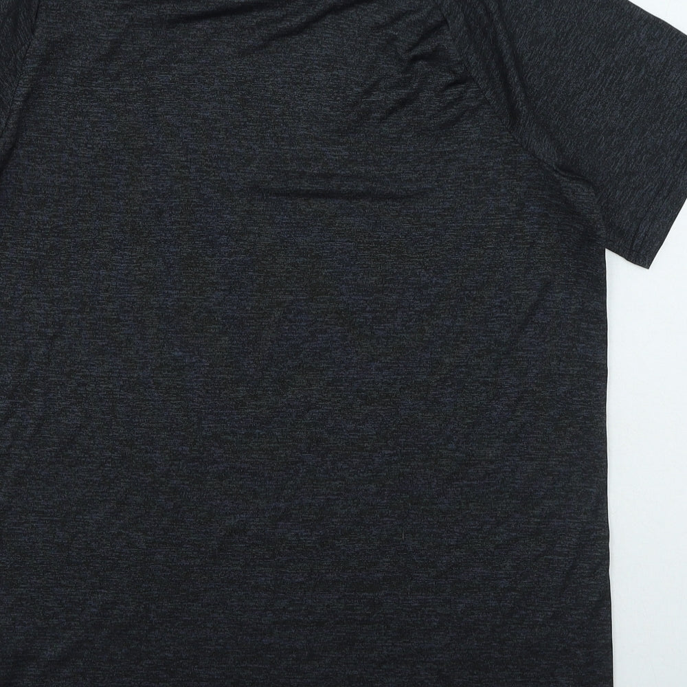 Under armour Mens Grey Polyester T-Shirt Size XL Round Neck