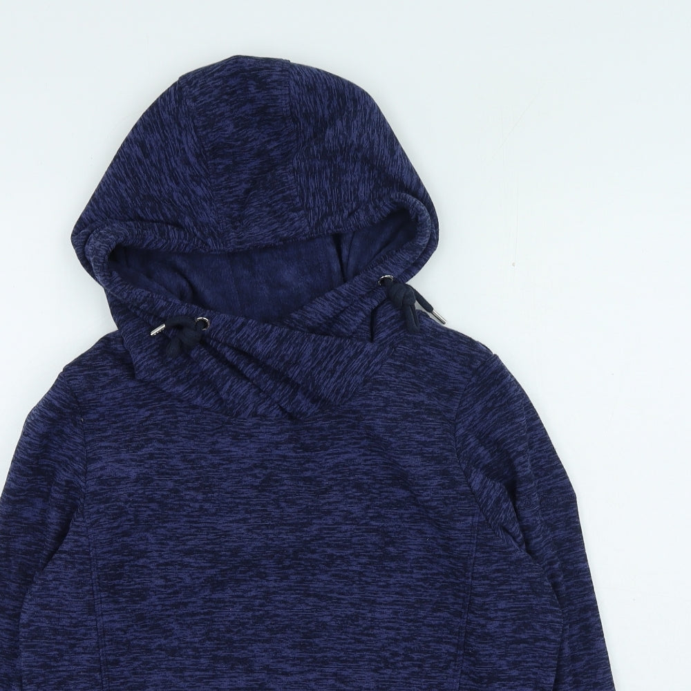 Regatta Womens Blue Polyester Pullover Hoodie Size 8