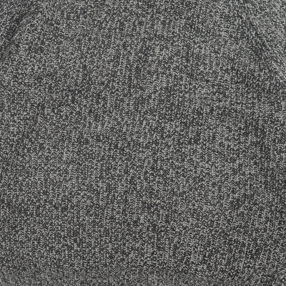 Threadbare Mens Black V-Neck Acrylic Cardigan Jumper Size L