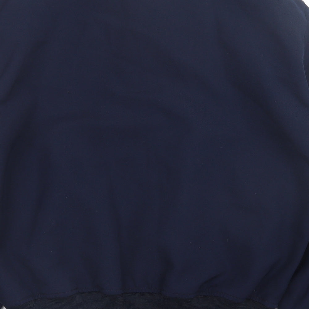 Preworn Mens Blue Bomber Jacket Jacket Size L Zip