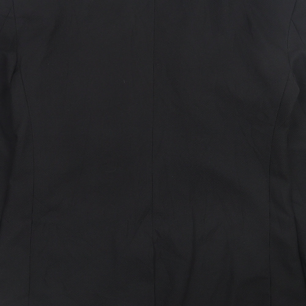 Zara Mens Black Polyester Jacket Suit Jacket Size 38