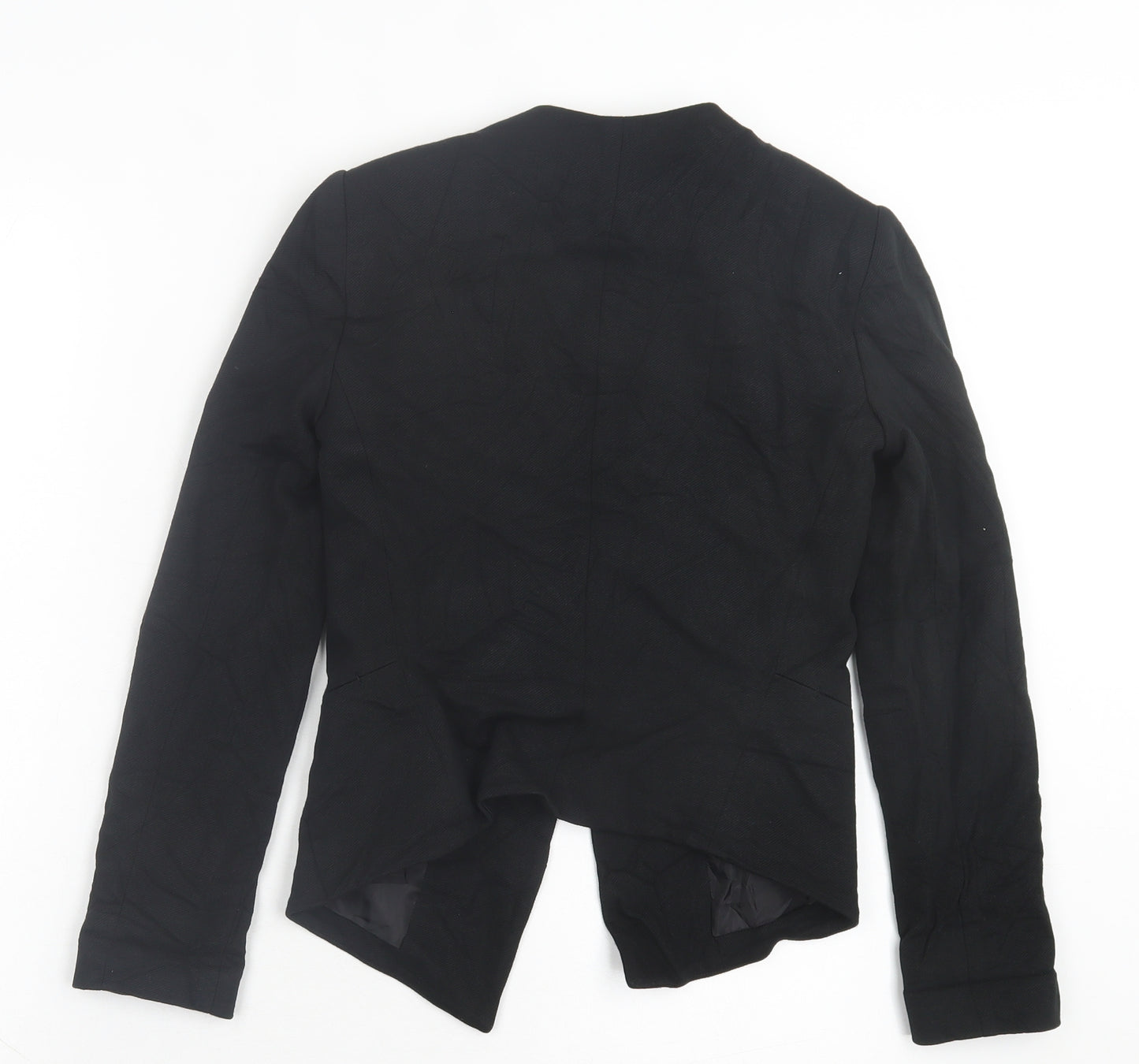 Topshop Womens Black Jacket Blazer Size 4