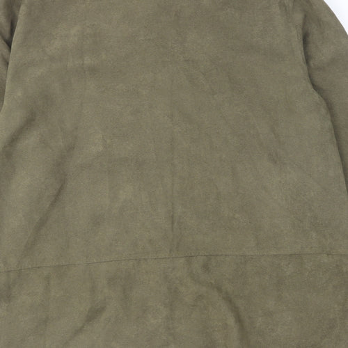 Lady G Womens Green Jacket Size 16 Button