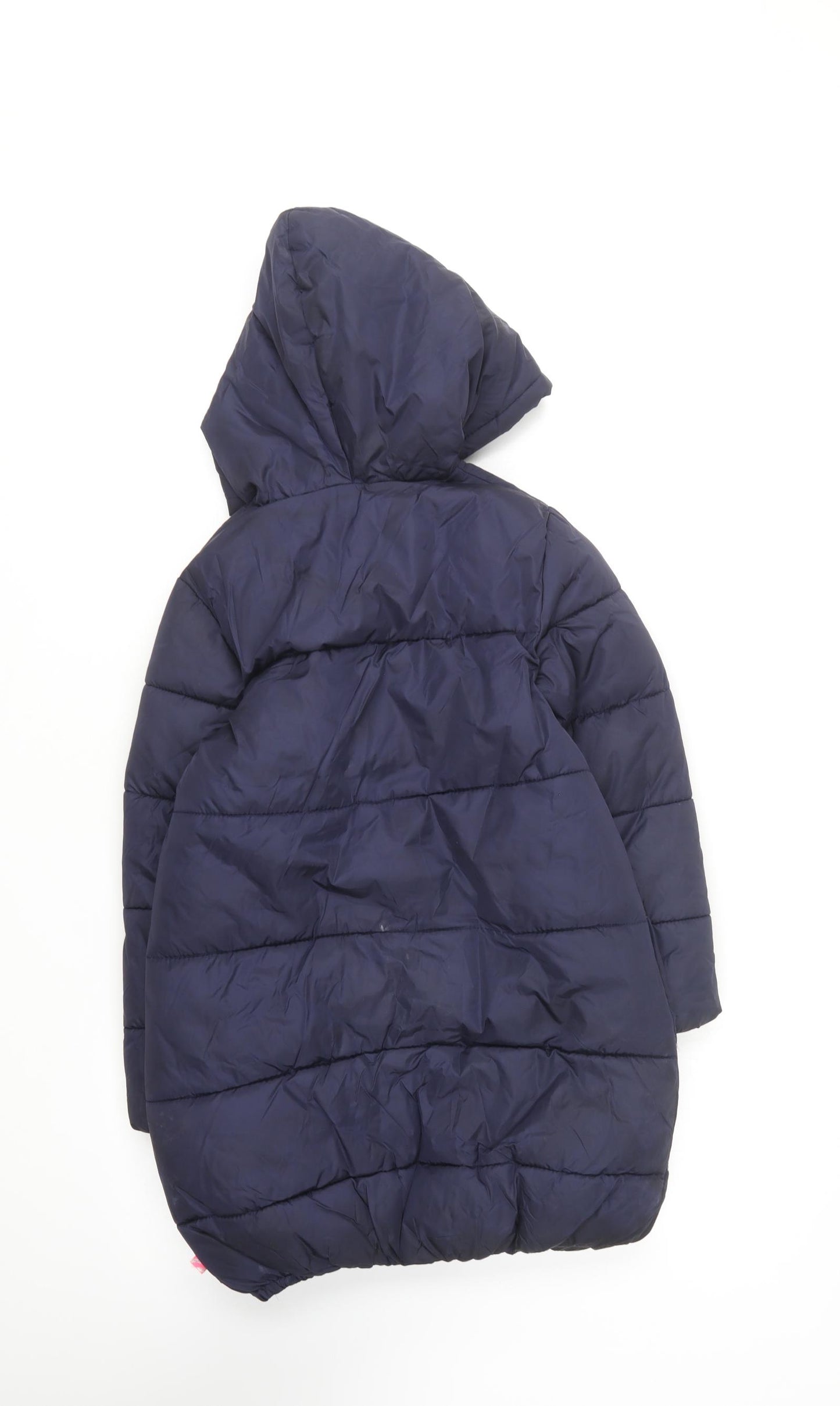 Billieblush Girls Purple Puffer Jacket Coat Size 8 Years