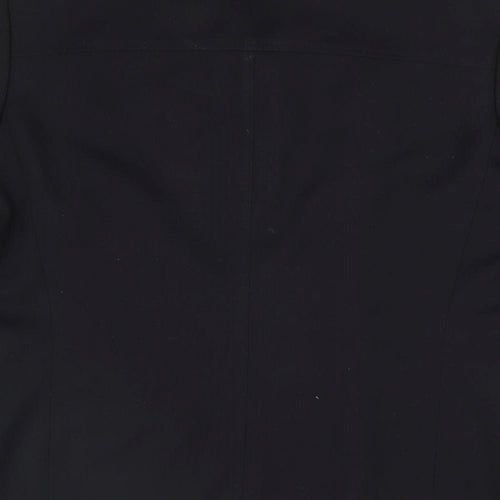NEXT Mens Black Polyester Jacket Suit Jacket Size 42