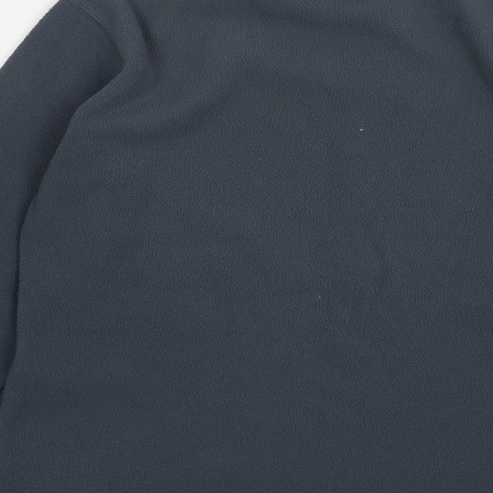 PACO Womens Grey High Neck Acrylic Pullover Jumper Size M