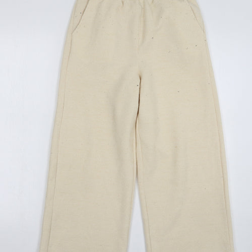 ASOS Womens Beige Polyester Sweatpants Trousers Size 4 L23 in Regular