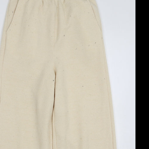 ASOS Womens Beige Polyester Sweatpants Trousers Size 4 L23 in Regular