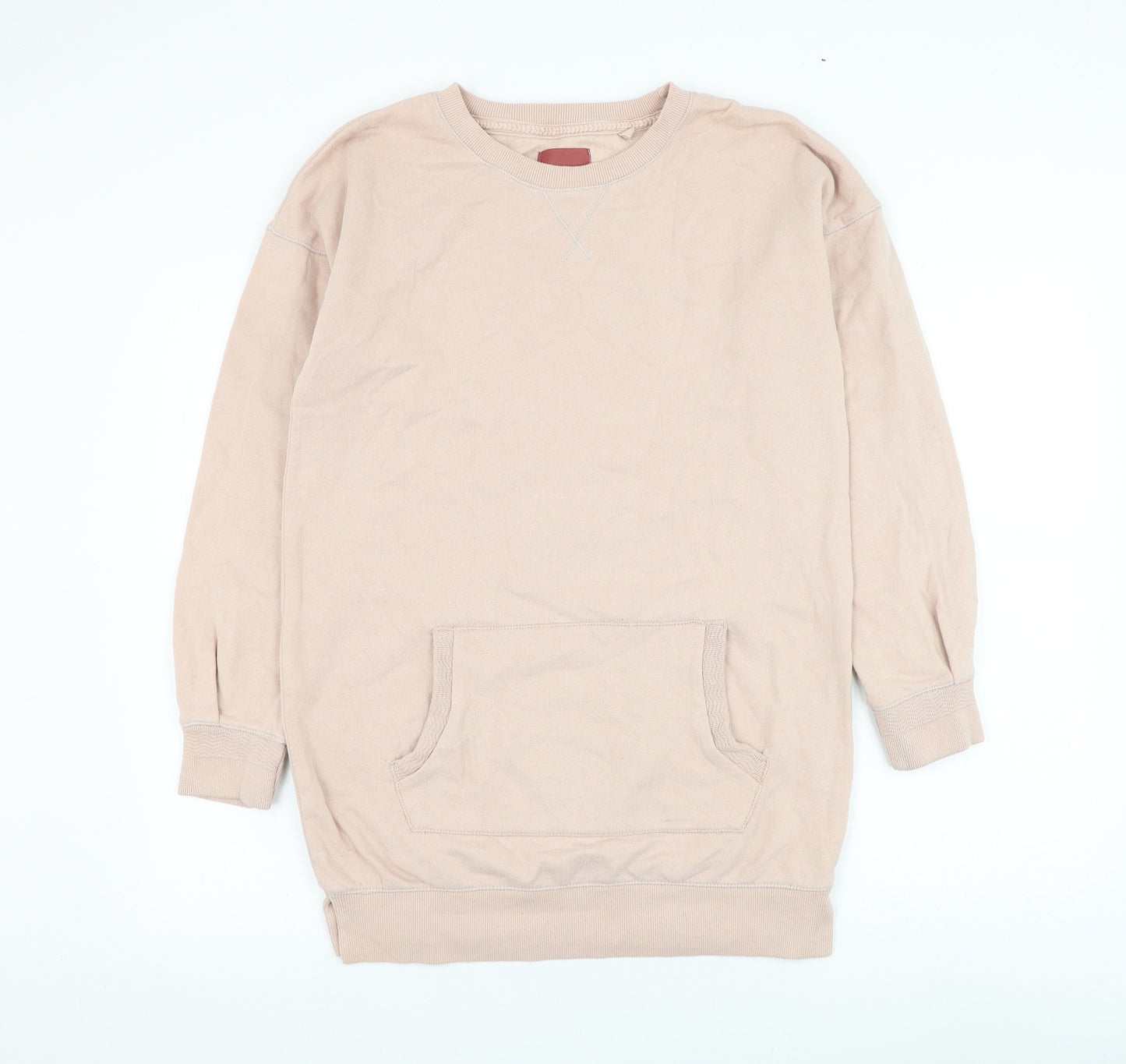 NEXT Womens Pink Cotton Pullover Sweatshirt Size 6 Pullover