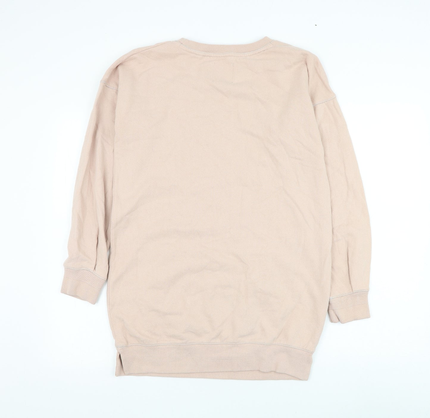 NEXT Womens Pink Cotton Pullover Sweatshirt Size 6 Pullover
