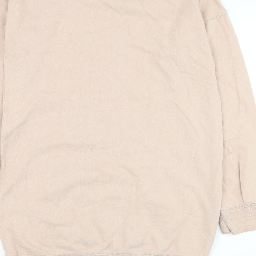 NEXT Womens Pink Cotton Pullover Sweatshirt Size 6 Pullover
