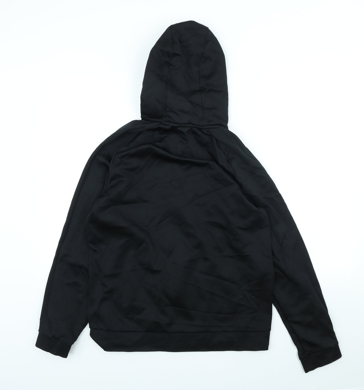 Nike Mens Black Polyester Full Zip Hoodie Size M