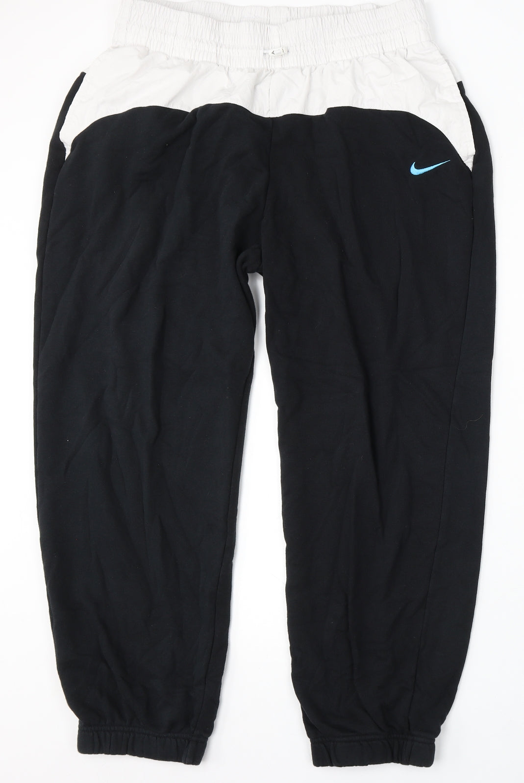 Nike Mens Multicoloured Cotton Jogger Trousers Size L L30 in Regular Drawstring