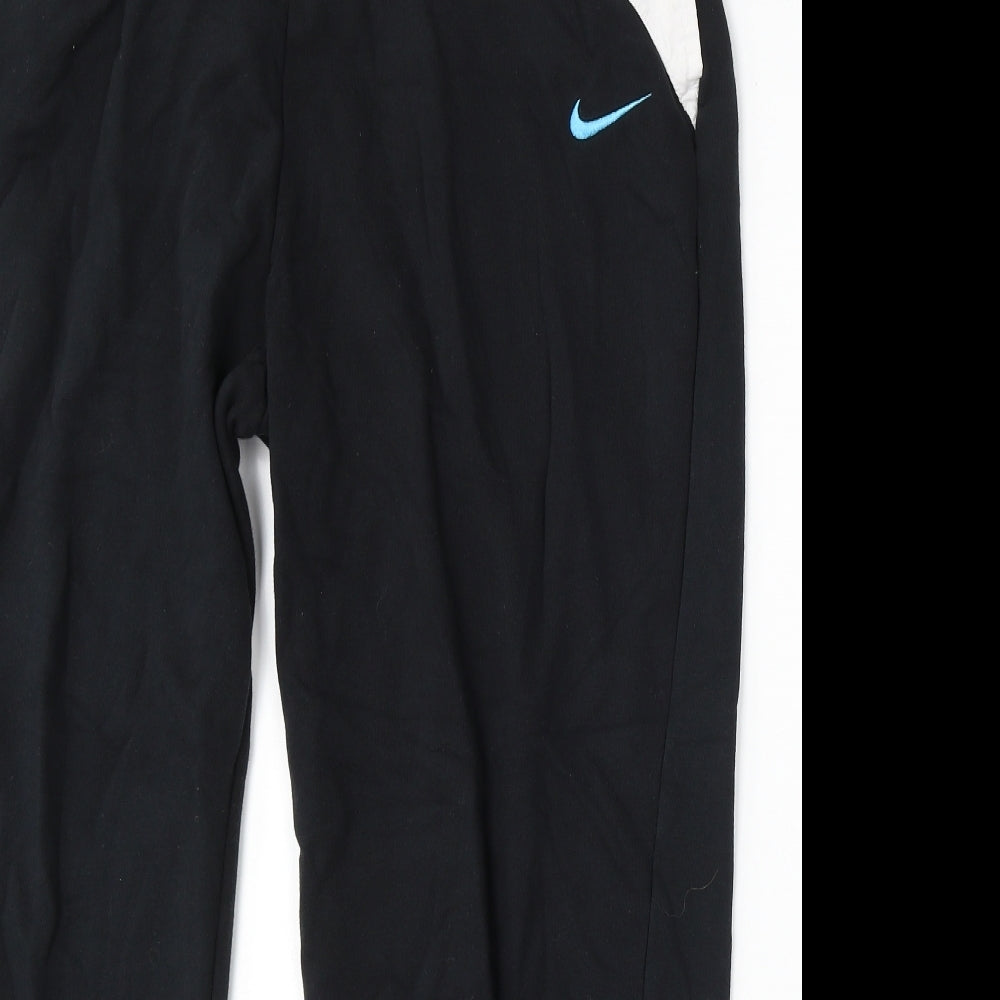 Nike Mens Multicoloured Cotton Jogger Trousers Size L L30 in Regular Drawstring