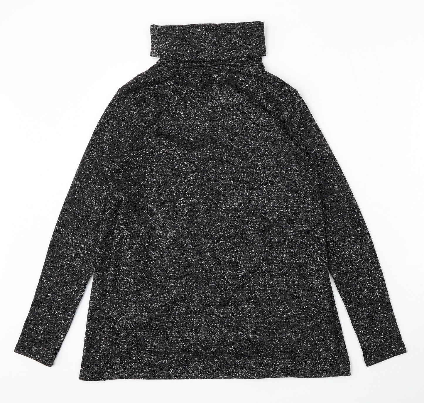 Blooming Marvellous Womens Black Roll Neck Polyester Pullover Jumper Size S