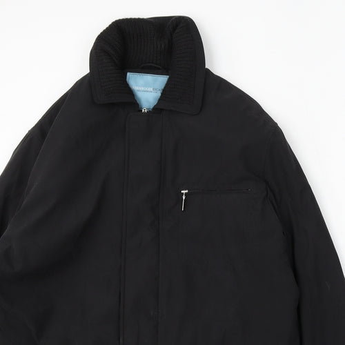 Greenwoods Escape Womens Black Jacket Coat Size M Zip