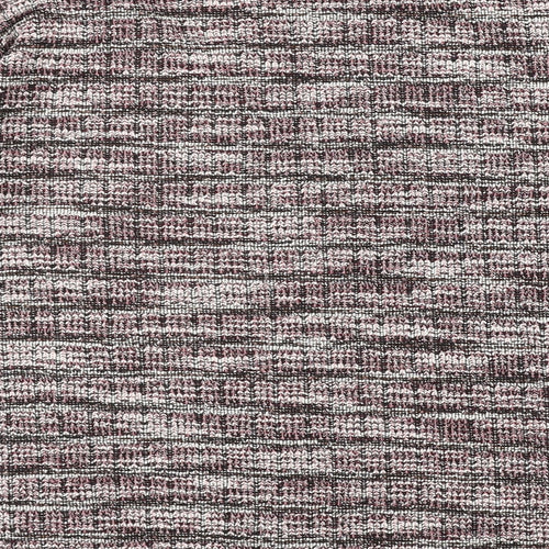 Nutmeg Womens Multicoloured Round Neck Polyester Pullover Jumper Size 12