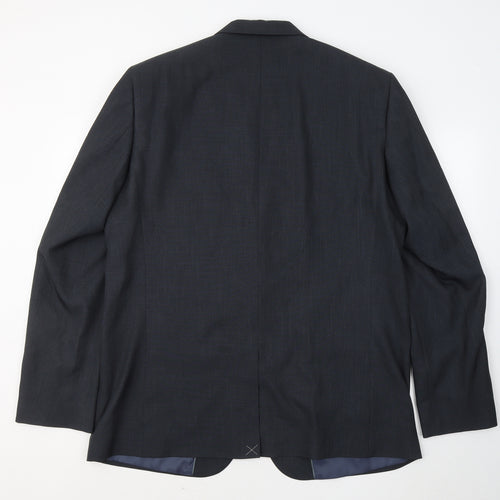 Taylor & Wright Mens Grey Polyester Jacket Suit Jacket Size 46