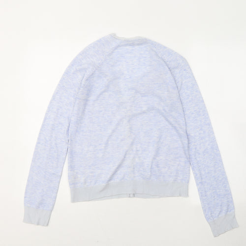 Dorothy Perkins Womens Blue V-Neck Polyester Cardigan Jumper Size 10
