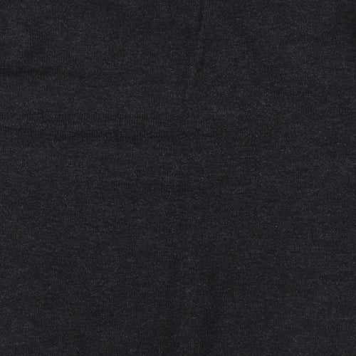 Marks and Spencer Mens Grey V-Neck Wool Pullover Jumper Size XL