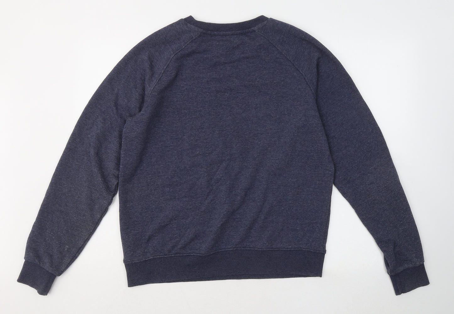 NEXT Womens Blue Cotton Pullover Sweatshirt Size M - Brooklyn