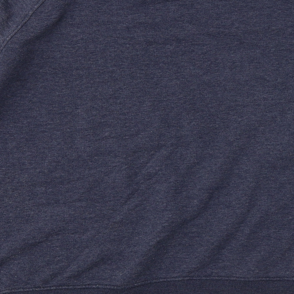 NEXT Womens Blue Cotton Pullover Sweatshirt Size M - Brooklyn